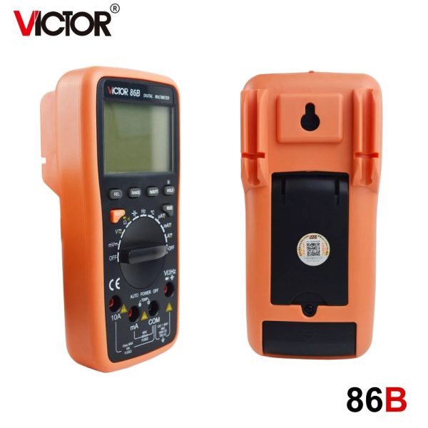 đồng hồ vạn năng VICTOR 86B ghi dữ liệu có cổng USB Type-C, đồng hồ đo VOM có chức năng datalogger VICTOR-86B, VICTOR 86B multimeter