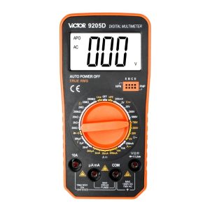 đồng hồ vạn năng VICTOR 9205D True-RMS, đồng hồ VOM điện tử hiển thị số VICTOR-9205D, VICTOR 9205D digital multimeter