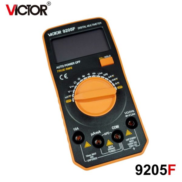 đồng hồ vạn năng VICTOR 9205F True-RMS, đồng hồ vạn năng điện tử hiển thị số VICTOR-9205F, VICTOR 9205F digital multimeter