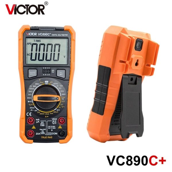 đồng hồ vạn năng VICTOR VC890C+ (Victor VC 890C Plus), đồng hồ vạn năng giá rẻ VICTOR VC 890C +, VICTOR VC890C+ True RMS Digital Multimeter