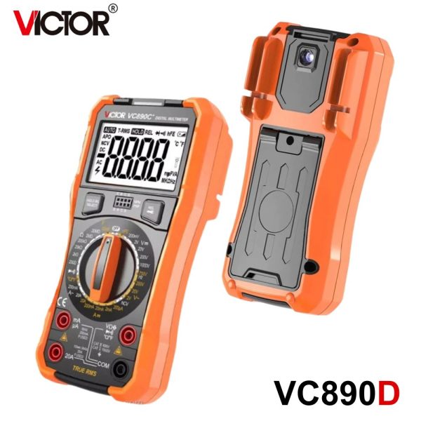đồng hồ vạn năng VICTOR VC890D Mẫu mới, đồng hồ vạn năng giá rẻ VICTOR VC 890D, VICTOR VC890D True RMS Digital Multimeter