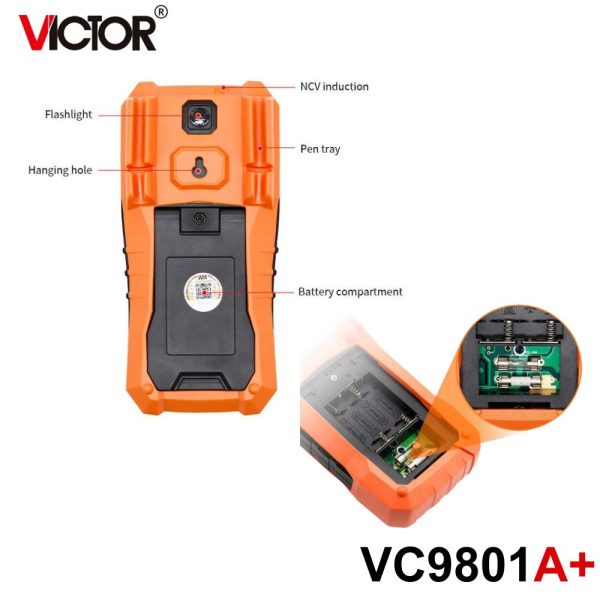đồng hồ vạn năng VICTOR VC9801A+ True RMS, đồng hồ vạn năng điện tử VICTOR VC 9801A True-RMS, VICTOR VC9801A+ True-RMS Multimeter
