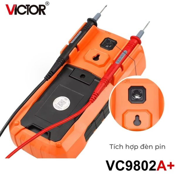 đồng hồ vạn năng VICTOR VC9802A+ True RMS, đồng hồ vạn năng điện tử VICTOR VC 9802A True-RMS, VICTOR VC 9802A+ Multimeter