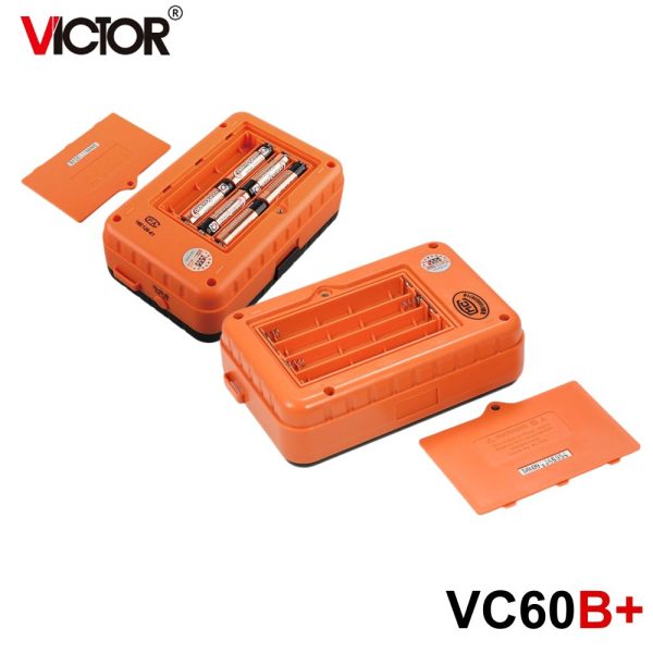 Máy đo điện trở cách điện VICTOR VC60B+, máy kiểm tra điện trở cách điện kỹ thuật số VICTOR VC60B plus, VICTOR VC60B+ digital insulation tester