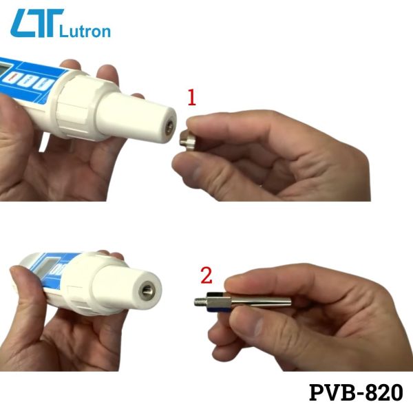 máy đo độ rung LUTRON PVB-820 dạng bút, máy đo độ rung cầm tay LUTRON PVB820, Vibration meter LUTRON PVB 820