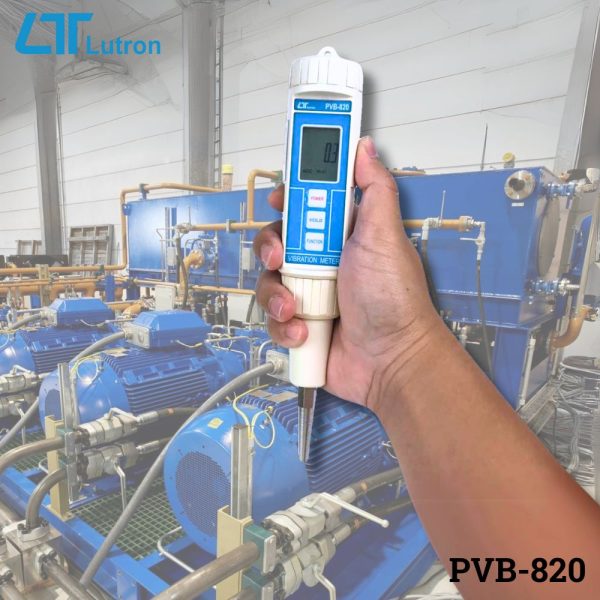 máy đo độ rung LUTRON PVB-820 dạng bút, máy đo độ rung cầm tay LUTRON PVB820, Vibration meter LUTRON PVB 820