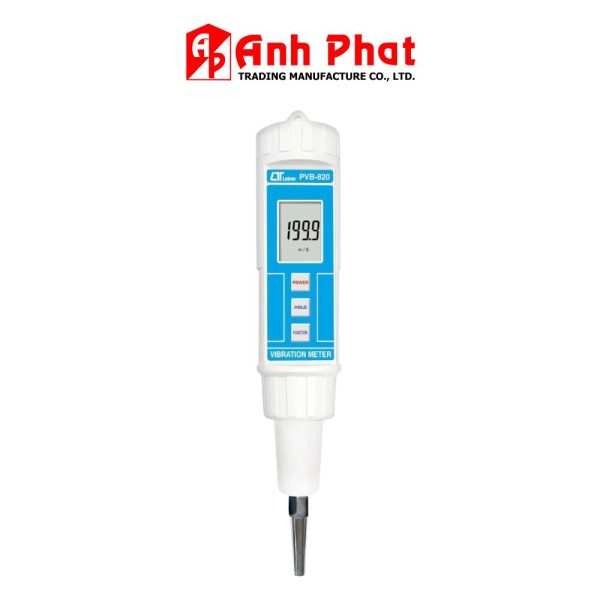 máy đo độ rung LUTRON PVB-820 dạng bút, máy đo độ rung cầm tay LUTRON PVB820, Vibration meter LUTRON PVB 820