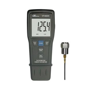 máy đo độ rung và tốc độ vòng quay LUTRON VT-8204, máy đo độ rung và tốc độ vòng tua trực tiếp hoặc laser và nhiệt độ LUTRON VT8204, Lutron VT 8204 Vibration/Tachometer