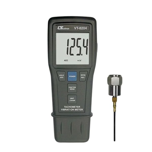 Máy đo độ rung và tốc độ vòng quay LUTRON VT-8204 máy đo độ rung và tốc độ vòng quay LUTRON VT-8204, máy đo độ rung và tốc độ vòng tua trực tiếp hoặc laser và nhiệt độ LUTRON VT8204, Lutron VT 8204 Vibration/Tachometer