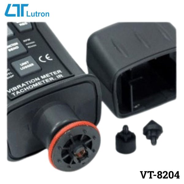 máy đo độ rung và tốc độ vòng quay LUTRON VT-8204, máy đo độ rung và tốc độ vòng tua trực tiếp hoặc laser và nhiệt độ LUTRON VT8204, Lutron VT 8204 Vibration/Tachometer