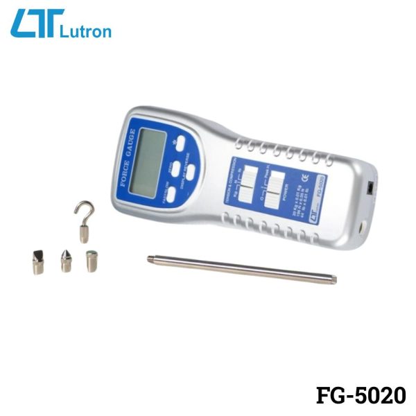 máy đo lực kéo LUTRON FG-5020, máy đo lực kéo và lực nén LUTRON FG 5020, LUTRON FG-5020 Force Gauge