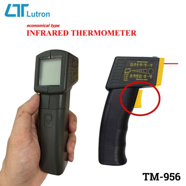 máy đo nhiệt độ hồng ngoại LUTRON TM-956 giá rẻ, nhiệt kế hồng ngoại LUTRON TM956, LUTRON TM 956 Infrared Thermometer
