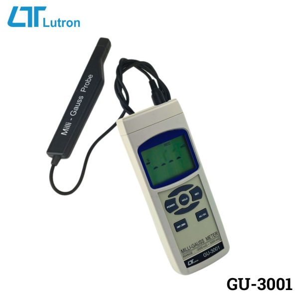Máy đo từ trường LUTRON GU-3001, Máy đo điện từ trường nam châm AC/DC LUTRON GU3001, Lutron GU-3001 Precision Milli gauss Meter