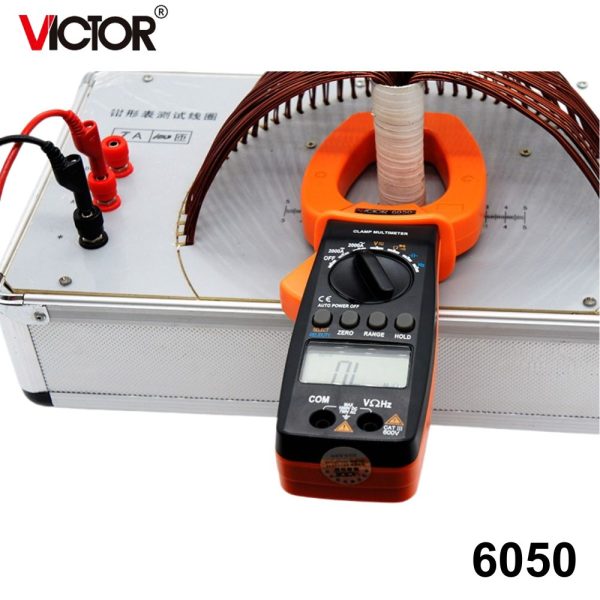 Ampe kìm VICTOR 6050 đo dòng lớn AC/DC 2000A, Ampe kìm AC/DC VICTOR-6050, VICTOR 6050 Digital Clamp Multimeter
