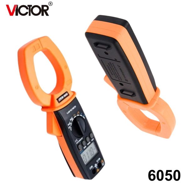 Ampe kìm VICTOR 6050 đo dòng lớn AC/DC 2000A, Ampe kìm AC/DC VICTOR-6050, VICTOR 6050 Digital Clamp Multimeter