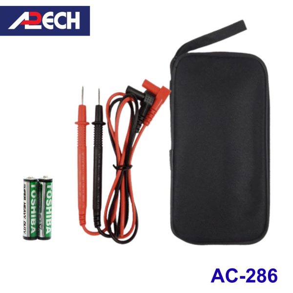 Ampe kìm APECH AC-286 đo dòng AC (600A), Ampe kìm đo dòng AC APECH AC286, APECH AC 286 Digital Clamp Meter