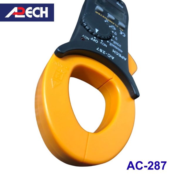 Ampe kìm APECH AC-287 đo dòng AC (600A), Ampe kìm đo dòng AC APECH AC287, APECH AC 287 Digital Clamp Meter