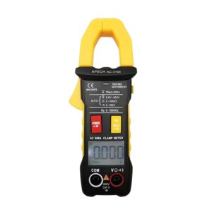Ampe kìm APECH AC-3168 True-RMS đo dòng AC (600A), Ampe kìm giá rẻ APECH AC3168 True RMS, APECH AC 3168 True-RMS Digital Clamp Meter