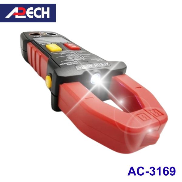 Ampe kìm APECH AC-3169 True-RMS đo dòng AC (1000A), Ampe kìm giá rẻ APECH AC3169 TrueRMS, APECH AC 3169 True RMS Digital Clamp Meter