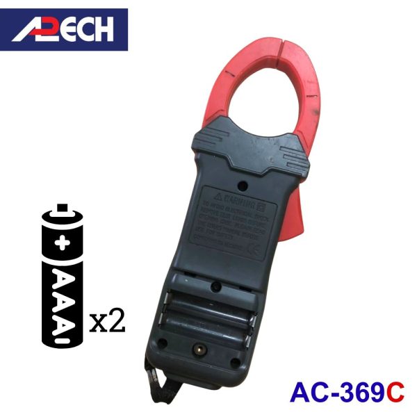 Ampe kìm APECH AC-369C đo dòng AC (600A), Ampe kìm đo dòng AC APECH AC369C, APECH AC-369C Digital Clamp Meter