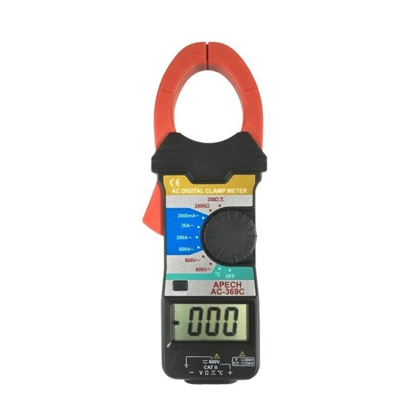 Ampe kìm APECH AC-369C đo dòng AC (600A), Ampe kìm đo dòng AC APECH AC369C, APECH AC-369C Digital Clamp Meter