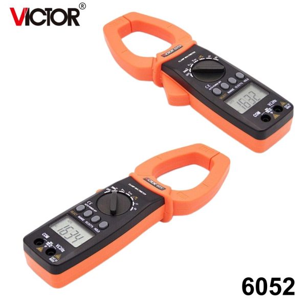 Ampe kìm VICTOR 6052 đo dòng cao AC 2000A, Ampe kìm kĩ thuật số VICTOR-6052, VICTOR 6052 Digital Clamp Multimeter