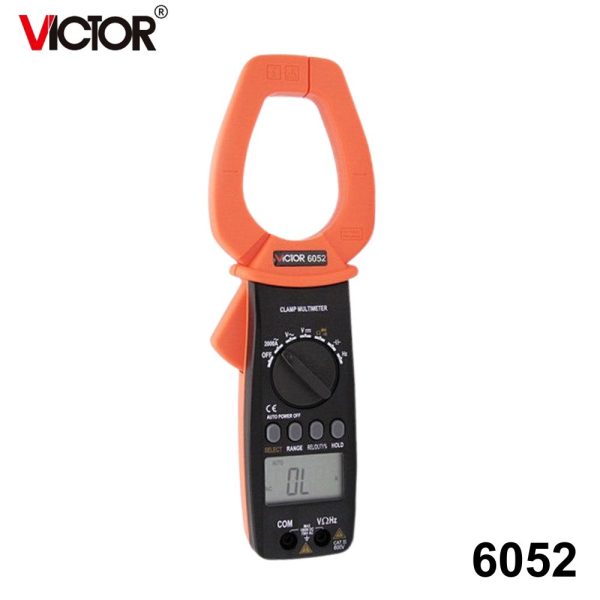 Ampe kìm VICTOR 6052 đo dòng cao AC 2000A, Ampe kìm kĩ thuật số VICTOR-6052, VICTOR 6052 Digital Clamp Multimeter