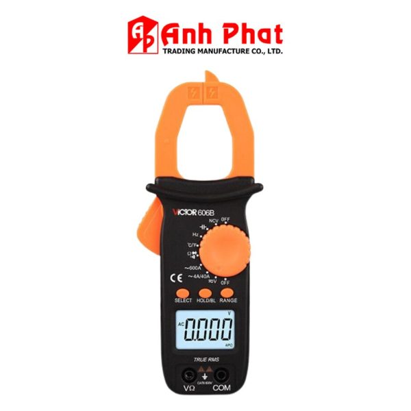 Ampe kìm VICTOR 606B+ True RMS, Ampe kìm kỹ thuật số VICTOR 606B True-RMS, VICTOR 606B+ Digital Clamp Meter