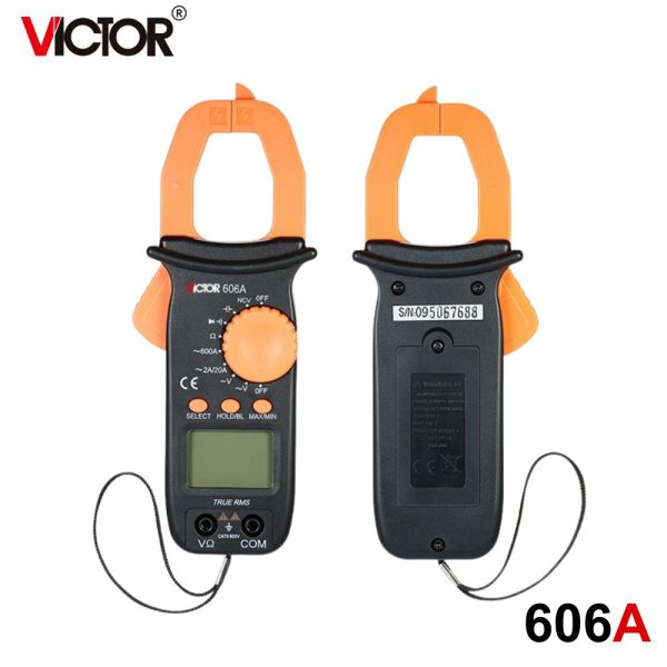 Ampe kìm VICTOR 606A+ True RMS, Ampe kìm kỹ thuật số VICTOR 606A True-RMS, VICTOR 606A+ Digital Clamp Meter