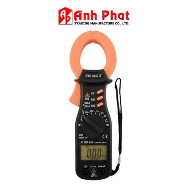 Ampe kìm VICTOR DM3218+ Digital Clamp Multimeter, Ampe kìm vạn năng kỹ thuật số VICTOR DM 3218, VICTOR DM3218 Digital Clamp Meter