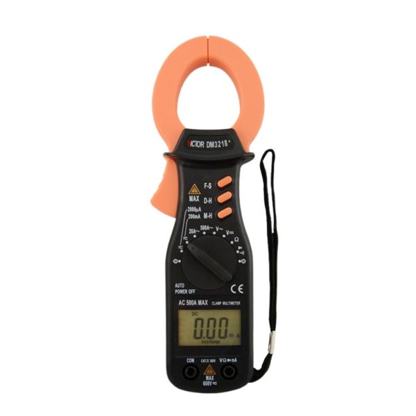 Ampe kìm VICTOR DM3218+ đa chức năng bỏ túi (500A / 600V) Ampe kìm VICTOR DM3218+ Digital Clamp Multimeter, Ampe kìm vạn năng kỹ thuật số VICTOR DM 3218, VICTOR DM3218 Digital Clamp Meter