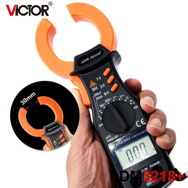 Ampe kìm VICTOR DM3218+ Digital Clamp Multimeter, Ampe kìm vạn năng kỹ thuật số VICTOR DM 3218, VICTOR DM3218 Digital Clamp Meter