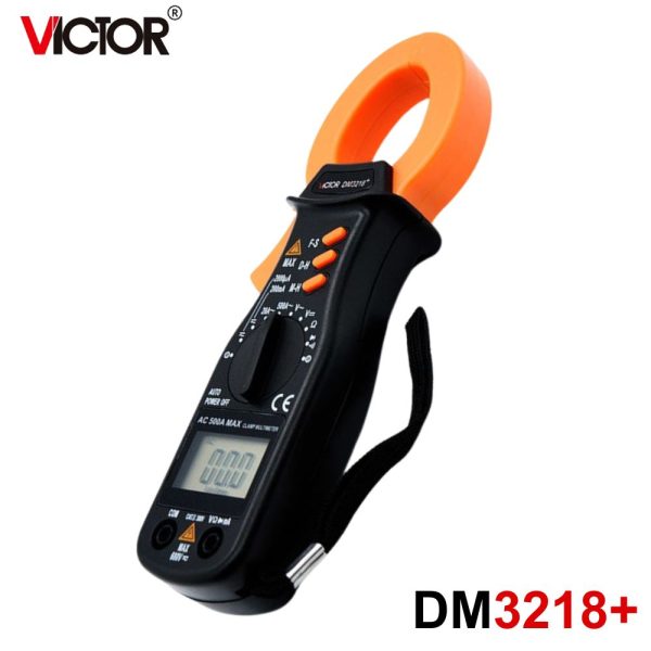 Ampe kìm VICTOR DM3218+ đa chức năng bỏ túi (500A / 600V) Ampe kìm VICTOR DM3218+ Digital Clamp Multimeter, Ampe kìm vạn năng kỹ thuật số VICTOR DM 3218, VICTOR DM3218 Digital Clamp Meter