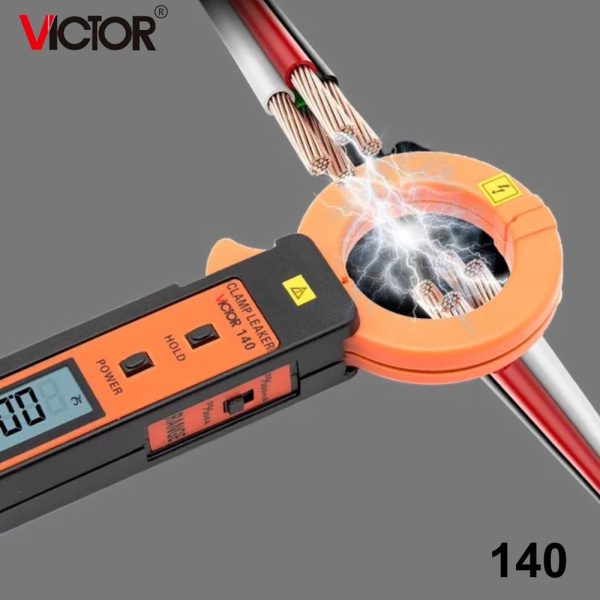 Ampe kìm đo dòng rò VICTOR 140, đồng hồ đo dòng rò AC VICTOR-140, VICTOR 140 Clamp Leaker