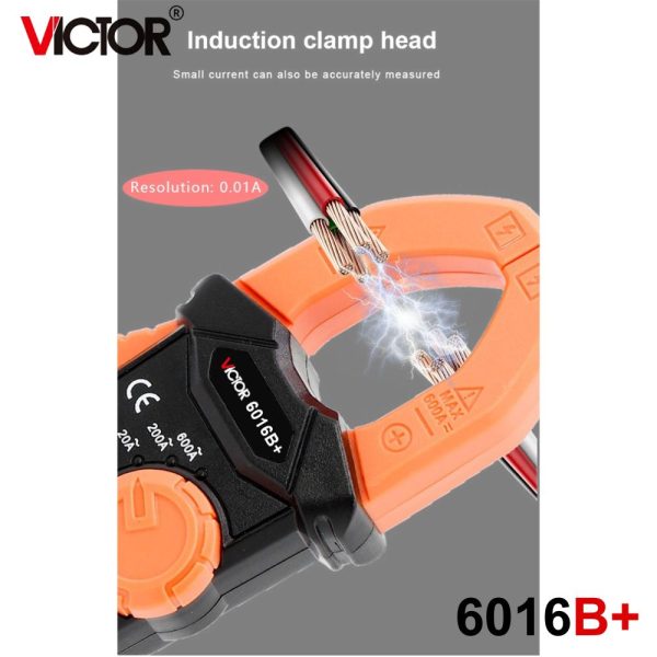 Ampe kìm VICTOR 6016B+, Ampe kìm điện tử VICTOR 6016B, VICTOR 6016B+ Digital Clamp Meter