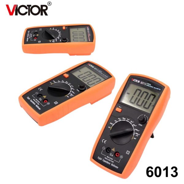 Đồng hồ đo tụ điện VICTOR 6013, đồng hồ đo tụ điện kỹ thuật số cầm tay VICTOR 6013, VICTOR-6013 Digital Capacitance Multimeter