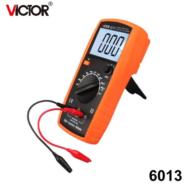Đồng hồ đo tụ điện VICTOR 6013, đồng hồ đo tụ điện kỹ thuật số cầm tay VICTOR 6013, VICTOR-6013 Digital Capacitance Multimeter