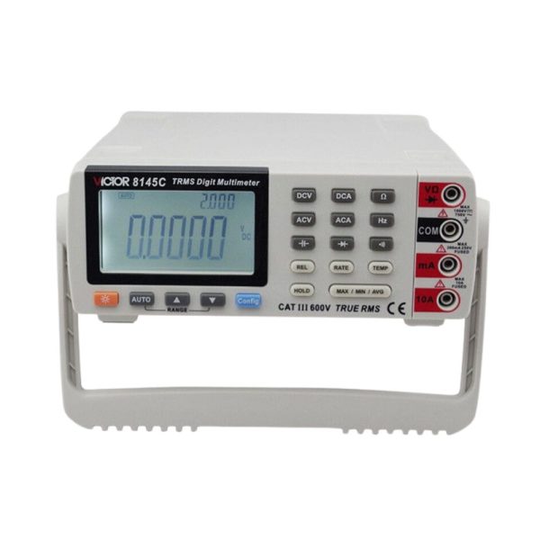 Đồng hồ vạn năng để bàn VICTOR 8145C True-RMS, đồng hồ vạn năng kỹ thuật số loại để bàn VICTOR-8145C True RMS, VICTOR 8145C Digital Bench Multimeter