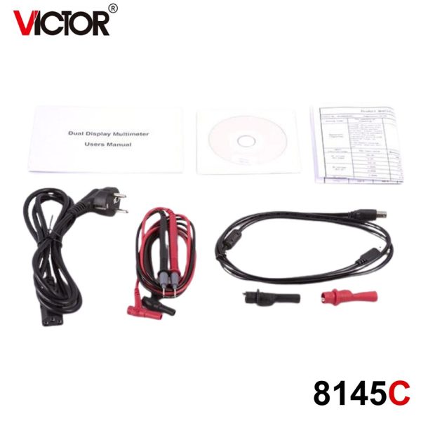 Đồng hồ vạn năng để bàn VICTOR 8145C True-RMS, đồng hồ vạn năng kỹ thuật số loại để bàn VICTOR-8145C True RMS, VICTOR 8145C Digital Bench Multimeter