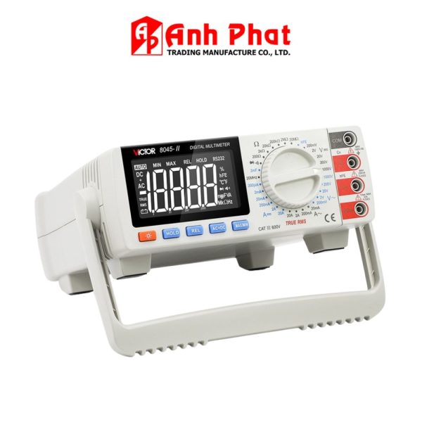 Đồng hồ vạn năng để bàn VICTOR VC8045-II True-RMS, đồng hồ vạn năng kỹ thuật số để bàn VICTOR 8045 II True RMS, VICTOR VC 8045-II Digital Bench Multimeter