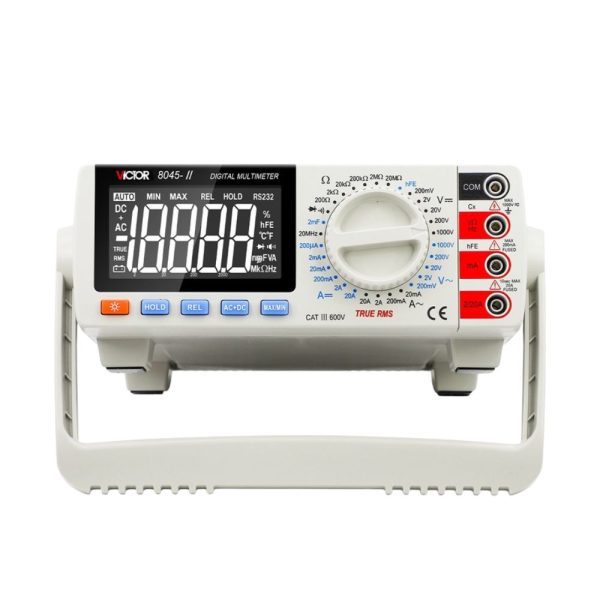 Đồng hồ vạn năng để bàn VICTOR VC8045-II True-RMS, đồng hồ vạn năng kỹ thuật số để bàn VICTOR 8045 II True RMS, VICTOR VC 8045-II Digital Bench Multimeter