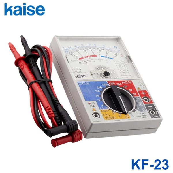 Đồng hồ vạn năng kim Kaise KF-23 Analog Multimeter, đồng hồ VOM kim Kaise KF23, Kaise KF-23 Analog Multimeter