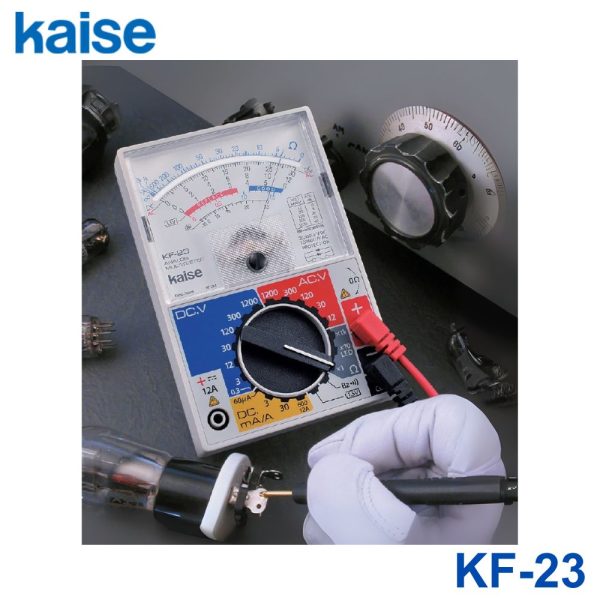 Đồng hồ vạn năng kim Kaise KF-23 Analog Multimeter, đồng hồ VOM kim Kaise KF23, Kaise KF-23 Analog Multimeter