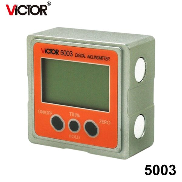 Máy đo độ nghiêng điện tử VICTOR 5003 Digital Inclinometer, thước đo độ nghiêng kỹ thuật số VICTOR-5003, VICTOR 5003 Digital Inclinometer
