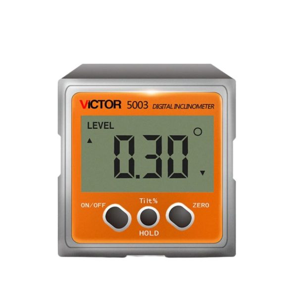 Máy đo độ nghiêng điện tử VICTOR 5003 Digital Inclinometer, thước đo độ nghiêng kỹ thuật số VICTOR-5003, VICTOR 5003 Digital Inclinometer