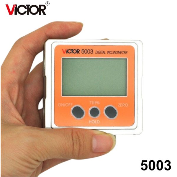 Máy đo độ nghiêng điện tử VICTOR 5003 Digital Inclinometer, thước đo độ nghiêng kỹ thuật số VICTOR-5003, VICTOR 5003 Digital Inclinometer