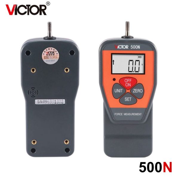 Máy đo lực kéo và nén VICTOR 500N (50kg), máy đo lực VICTOR-500N, VICTOR 500N Digital Force Gauge