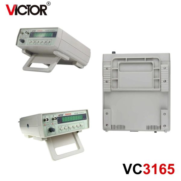Máy đo tần số VICTOR VC3165 kỹ thuật số đa năng để bàn, máy đếm tần số VICTOR VC-3165, VICTOR VC 3165 Frequency Counter