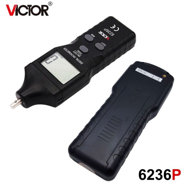 máy đo tốc độ vòng quay VICTOR 6236P 2 trong 1, máy đo tốc độ laser không tiếp xúc và tiếp xúc VICTOR-6236P, VICTOR 6236P Digital Photo and contact tachometer