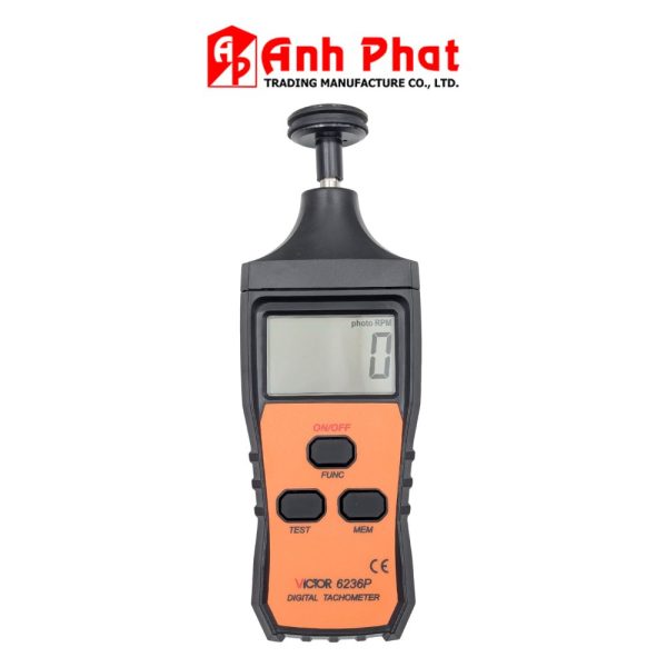 m&aacute;y đo tốc độ v&ograve;ng quay VICTOR 6236P 2 trong 1, m&aacute;y đo tốc độ laser kh&ocirc;ng tiếp x&uacute;c v&agrave; tiếp x&uacute;c VICTOR-6236P, VICTOR 6236P Digital Photo and contact tachometer